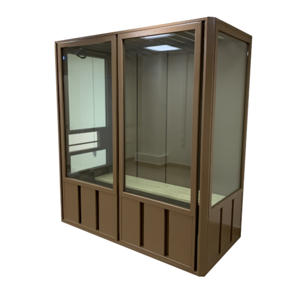 Кабина для подсудимых Рубикон 1500×1000х2400 мм