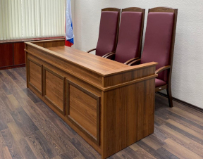 Мебель Реформа в зале судебных заседаний. Вид 2, Краснодарский краевой суд