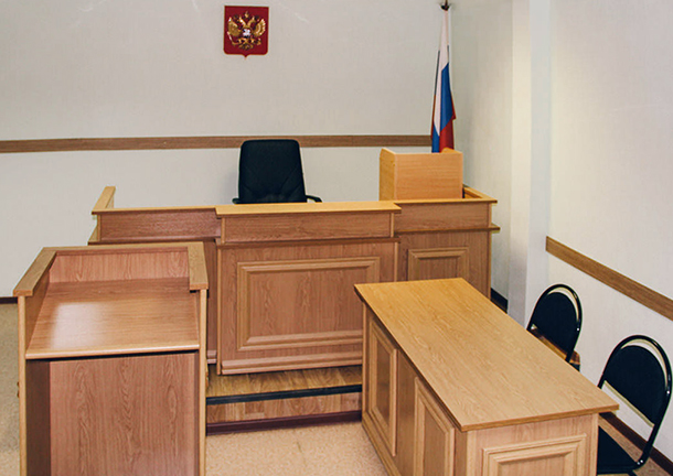 Судебная мебель Реформа в Надымском городском суде Ямало-Ненецкого автономного округа. Интерьер 1