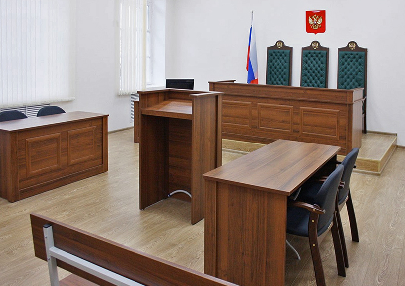 Мебель для суда Реформа в Третьем кассационном суде Санкт-Петербурга. Интерьер 1