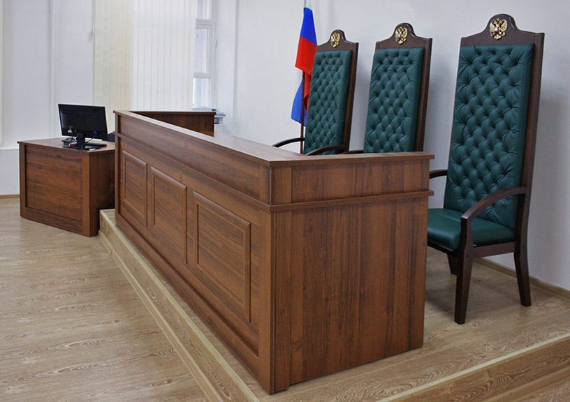 Мебель для суда Реформа в Третьем кассационном суде Санкт-Петербурга. Интерьер 2