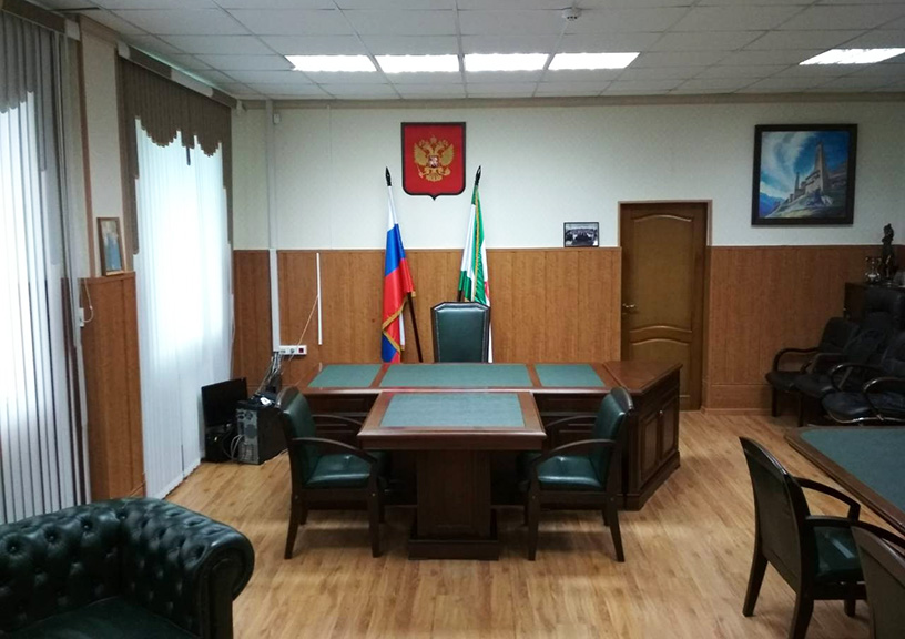 Судебная мебель Реформа в Верховном суде республики Ингушетия. Интерьер 3