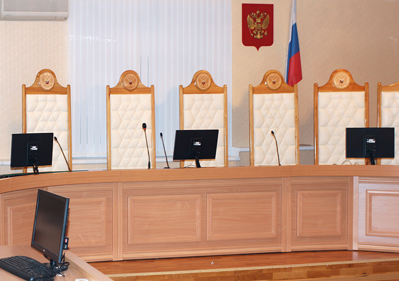 Судебная мебель Реформа в Верховном суде республики Мордовия. Интерьер 1