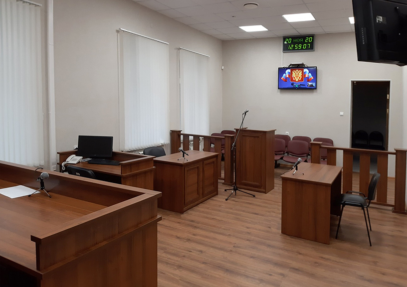 Судебная мебель Реформа в Вологодском областном суде. Интерьер 2